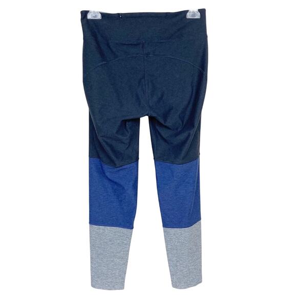 Outdoor Voices Blue Color Block Leggings Sz L - Picture 2 of 5